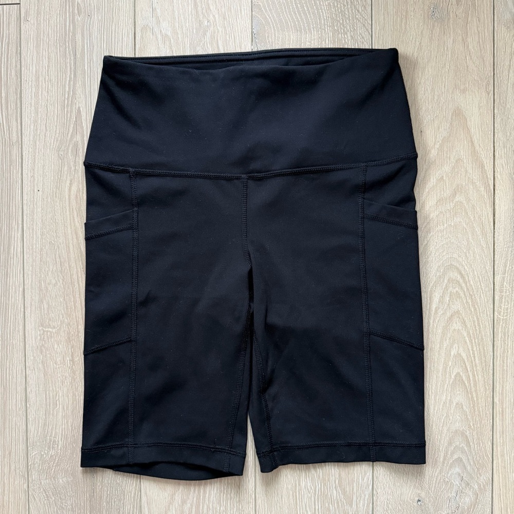 Yogalicious Lux Black Biker Shorts Women’s Size Small